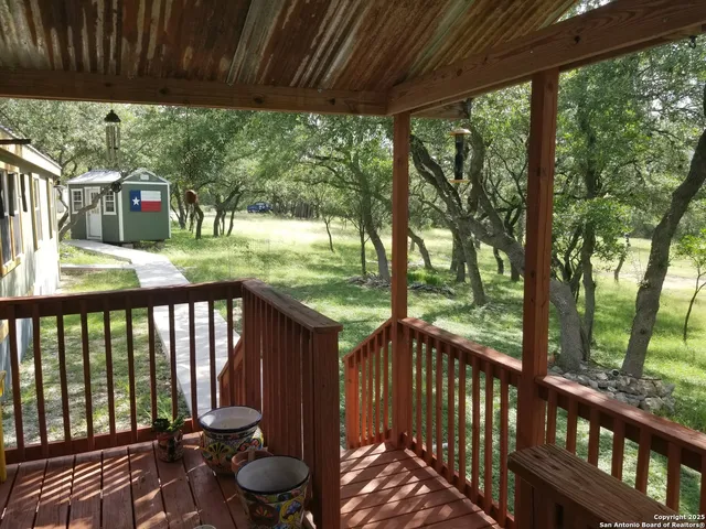 a view of outdoor space with green space