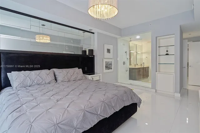 a living room with a sink furniture and a large window
