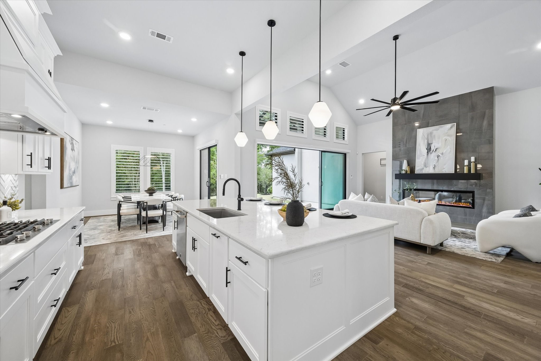 27720 Hazelbrook Lane Spring, TX 77386 - Photo 14 of 49 All of the Lighting and Fixtures have been upgraded in this home. There is also additional Recessed Lighting & tons of windows letting in a nice amount of natural sunlight.