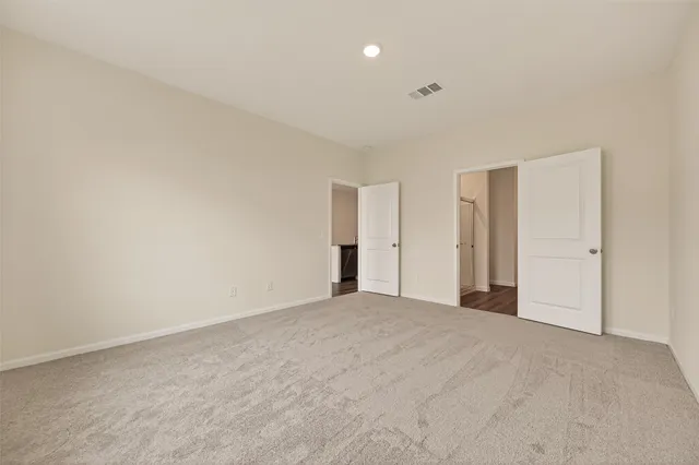 a view of a walk in closet