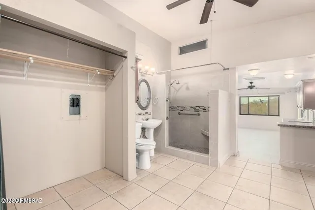 a outdoor living space with patio furniture and a garden