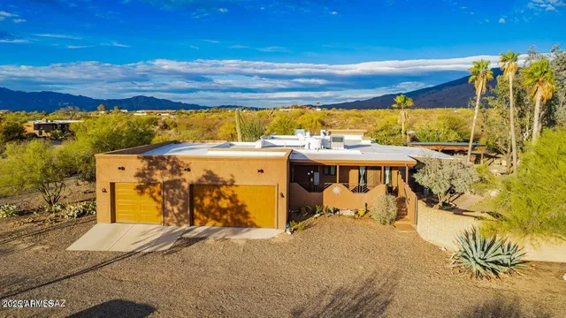 a view of a balcony with an ocean view
