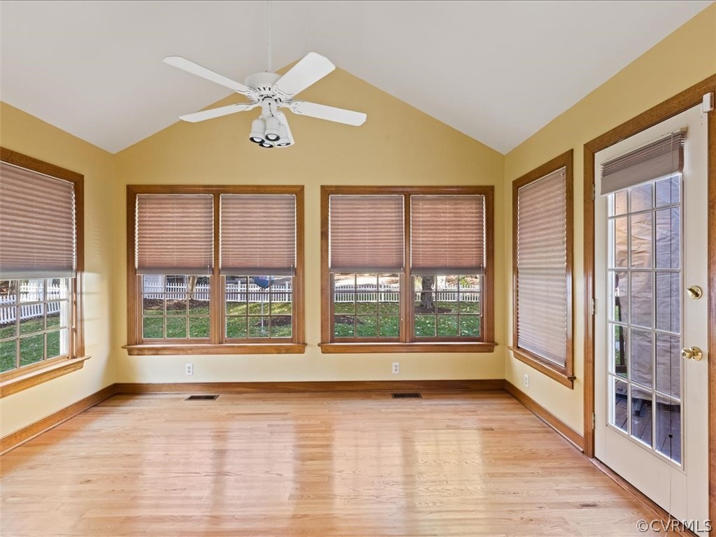 13630 Spring Run Road Midlothian, VA 23112 - Photo 12 of 30 a view of an entryway with wooden floor and windows
