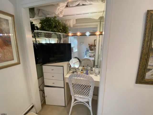 a room with storage and utility