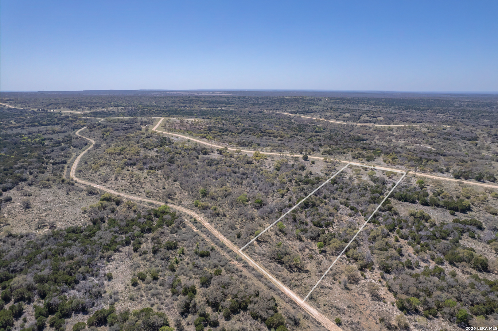 554 Fox Knoll Pontotoc, TX 76877 - Photo 9 of 13 an aerial view of house with yard