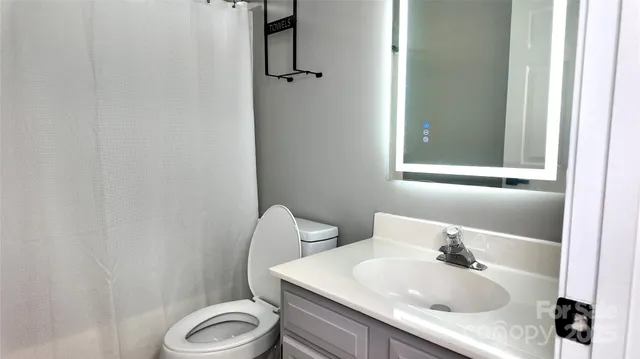 a view of a house with a deck