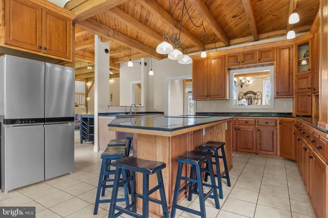a bedroom with a bed and a cabinets
