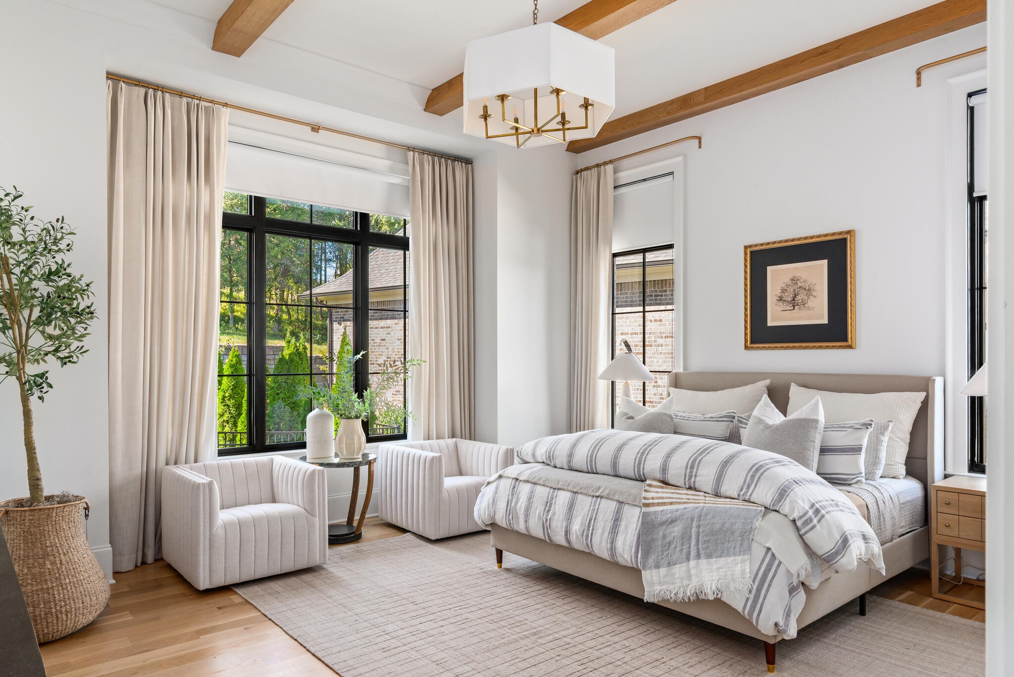 9021 Passiflora College Grove, TN 37046 - Photo 39 of 84 a bedroom with a bed and a couch