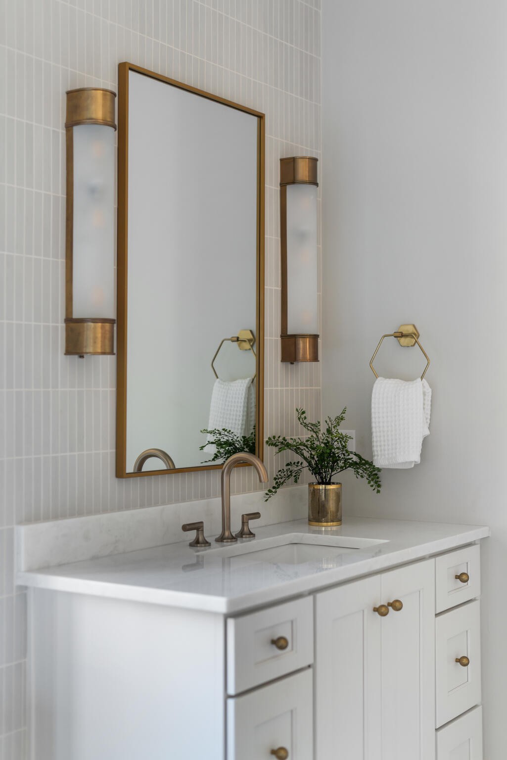 9021 Passiflora College Grove, TN 37046 - Photo 47 of 84 a bathroom with a sink and a mirror