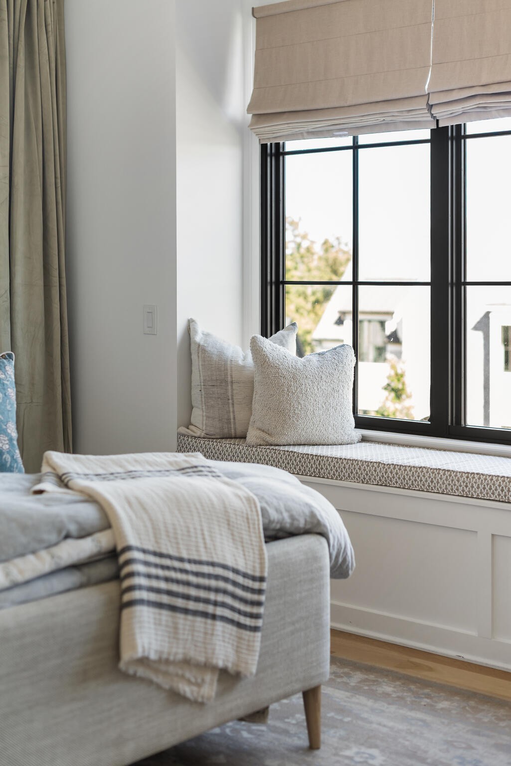 9021 Passiflora College Grove, TN 37046 - Photo 67 of 84 a bedroom with a large bed and a large window