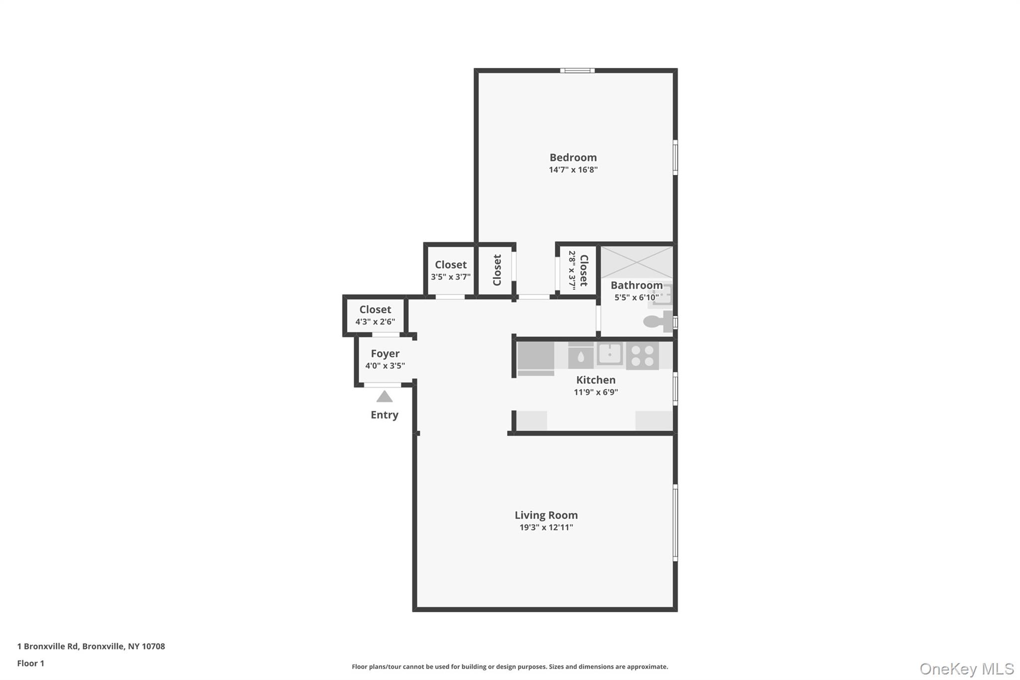1 Bronxville Road, Unit 3S Bronxville, NY 10708 - Photo 27 of 27 Floor Plan