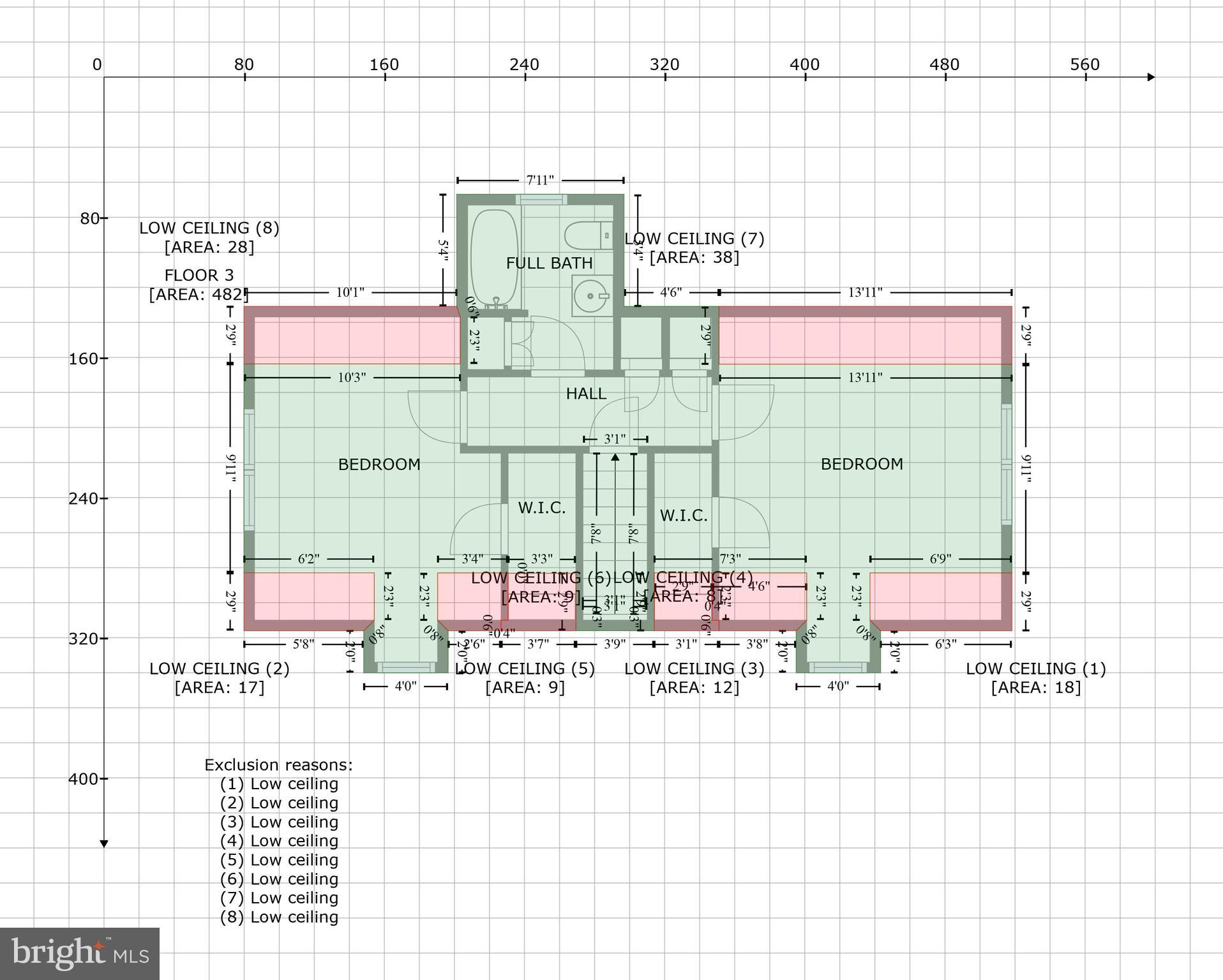 12811 Woodmore Road Bowie, MD 20721 - Photo 38 of 38 GLA Floor Plan
