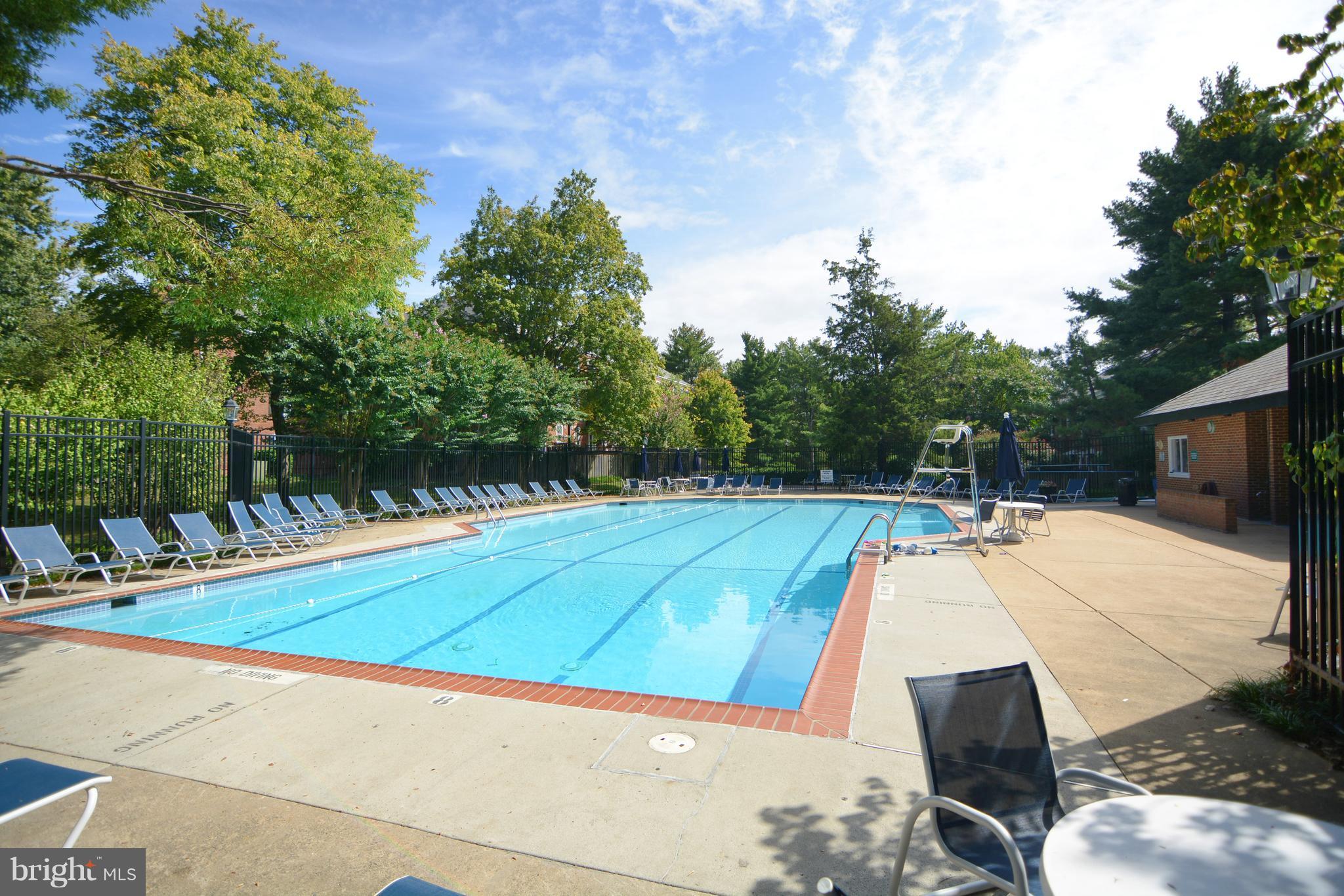 4914 29th Road South, Unit A2 Arlington, VA 22206 - Photo 28 of 30 a view of a tennis ground with large trees