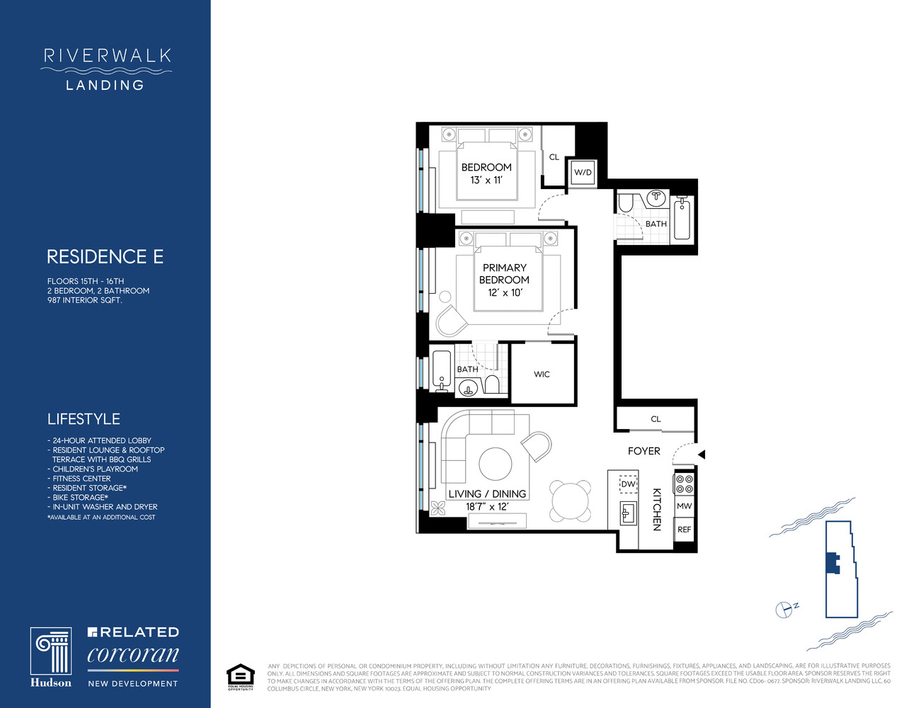 425 Main Street, Unit 15E Manhattan, NY 10044 - Photo 30 of 30 a picture of a park