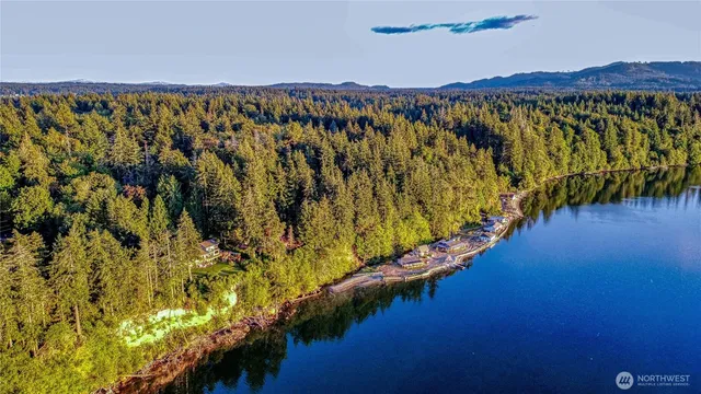 a view of an outdoor space and a mountain view