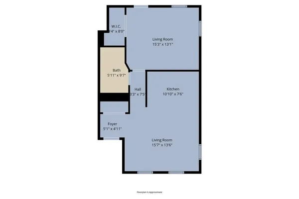 $1,375 | 4901 Curzon Avenue, Unit 105, Fort Worth, TX 76107