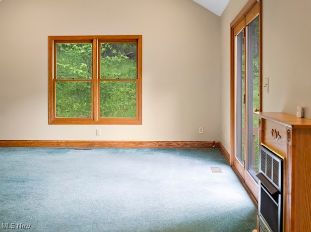 631 Short Brook Road Vincent, OH 45784 - Photo 22 of 31 Carpeted empty room with baseboards and lofted ceiling