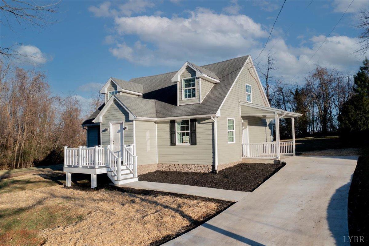 132 Spring Street Madison Heights, VA 24572 - Photo 55 of 63 a view of a house with a patio