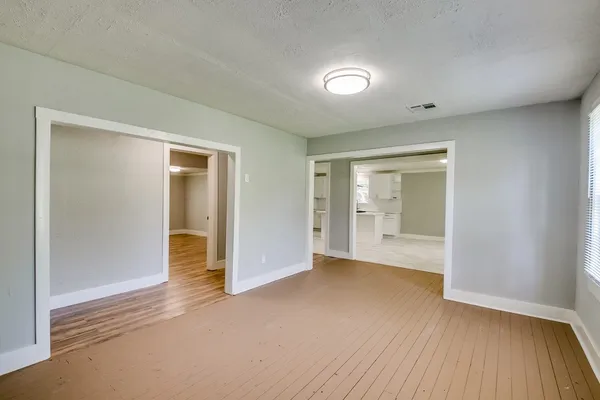 wooden floor in an empty room