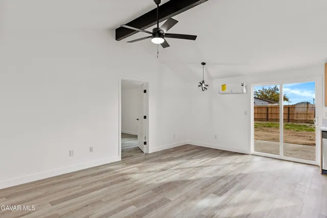 wooden floor in an empty room