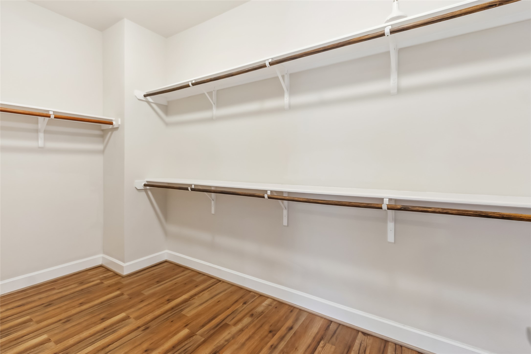 5729 Larkin Street, Unit A Houston, TX 77007 - Photo 12 of 23 a view of a room with wooden floor