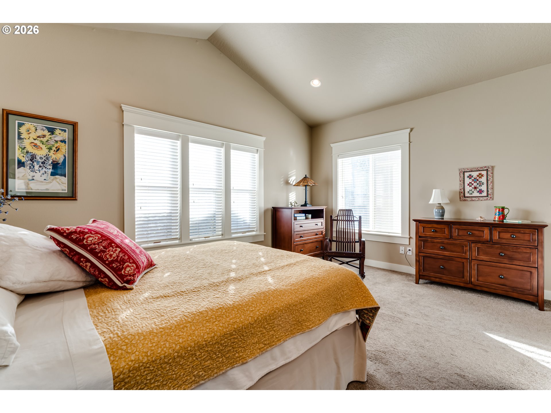 90 Daniel Drive Eugene, OR 97404 - Photo 21 of 48 a bedroom with a bed and window