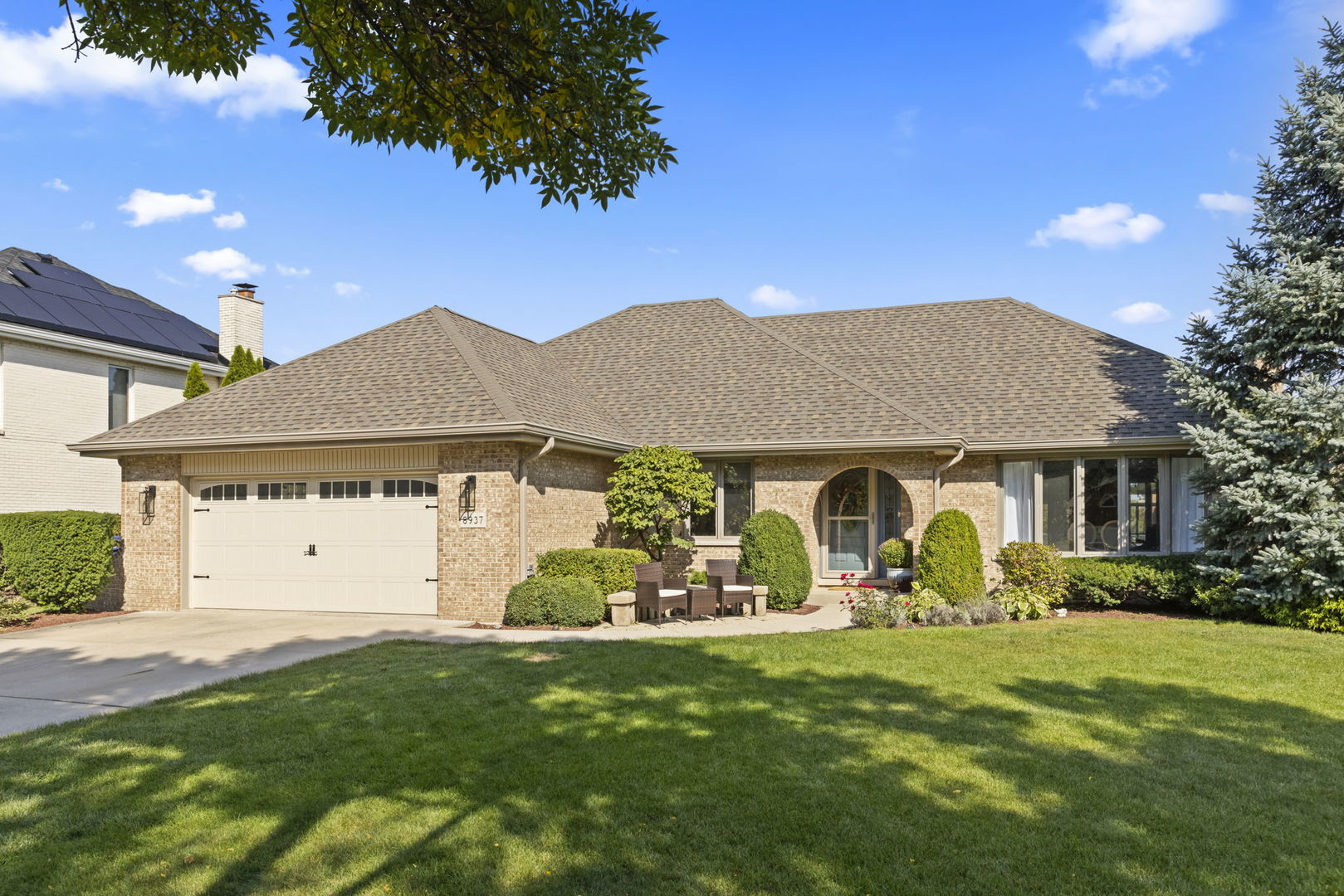 8937 Tara Hill Road Darien, IL 60561 - Photo 21 of 24 a front view of house with yard