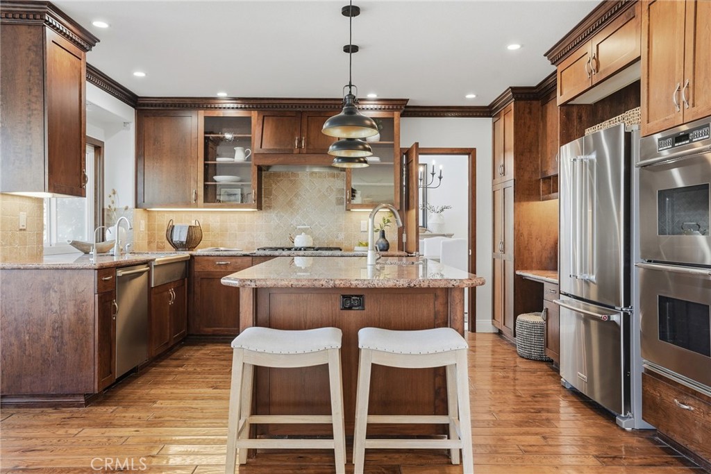 2796 North Meredith Street Orange, CA 92867 - Photo 18 of 55 Kitchen with stainless steel appliances, views