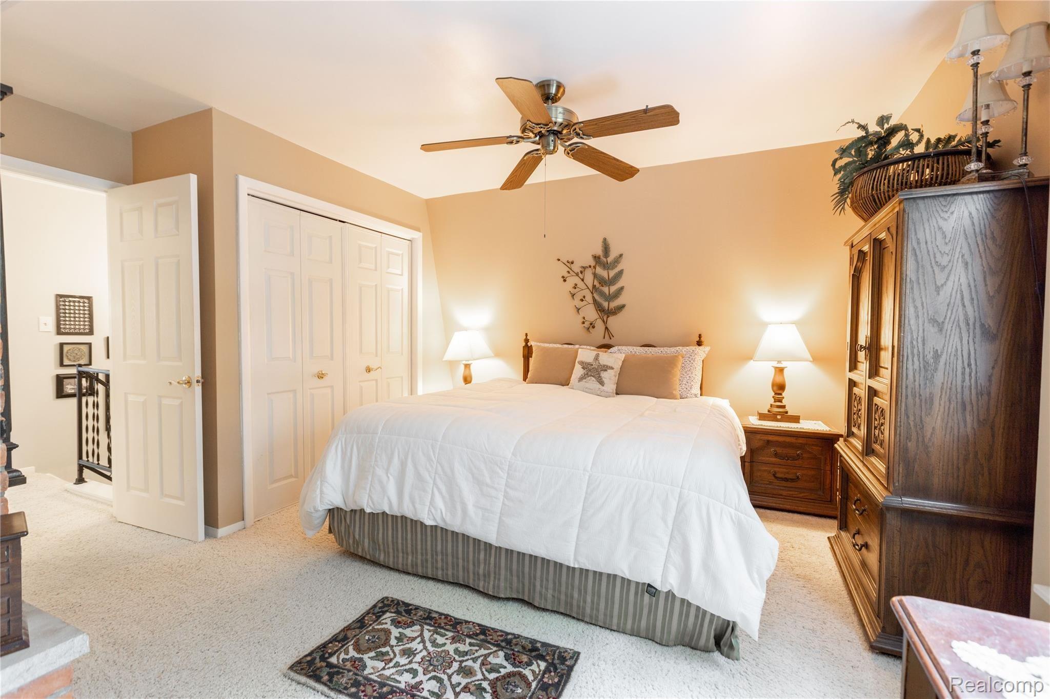8416 Rucker Road Grosse Ile, MI 48138 - Photo 20 of 37 Relaxing mood Master bedroom.