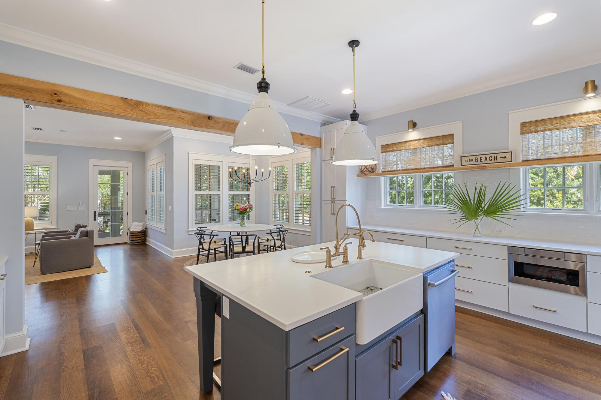 8 South Watch Tower Lane Watersound, FL 32461 - Photo 8 of 46 Kitchen Island and Dining Room