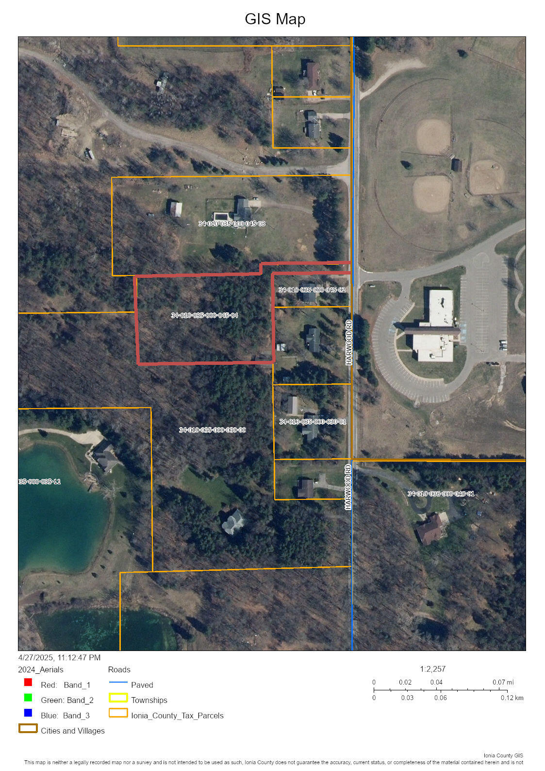 2180 Harwood Road Ionia, MI 48846 - Photo 4 of 27 Plat