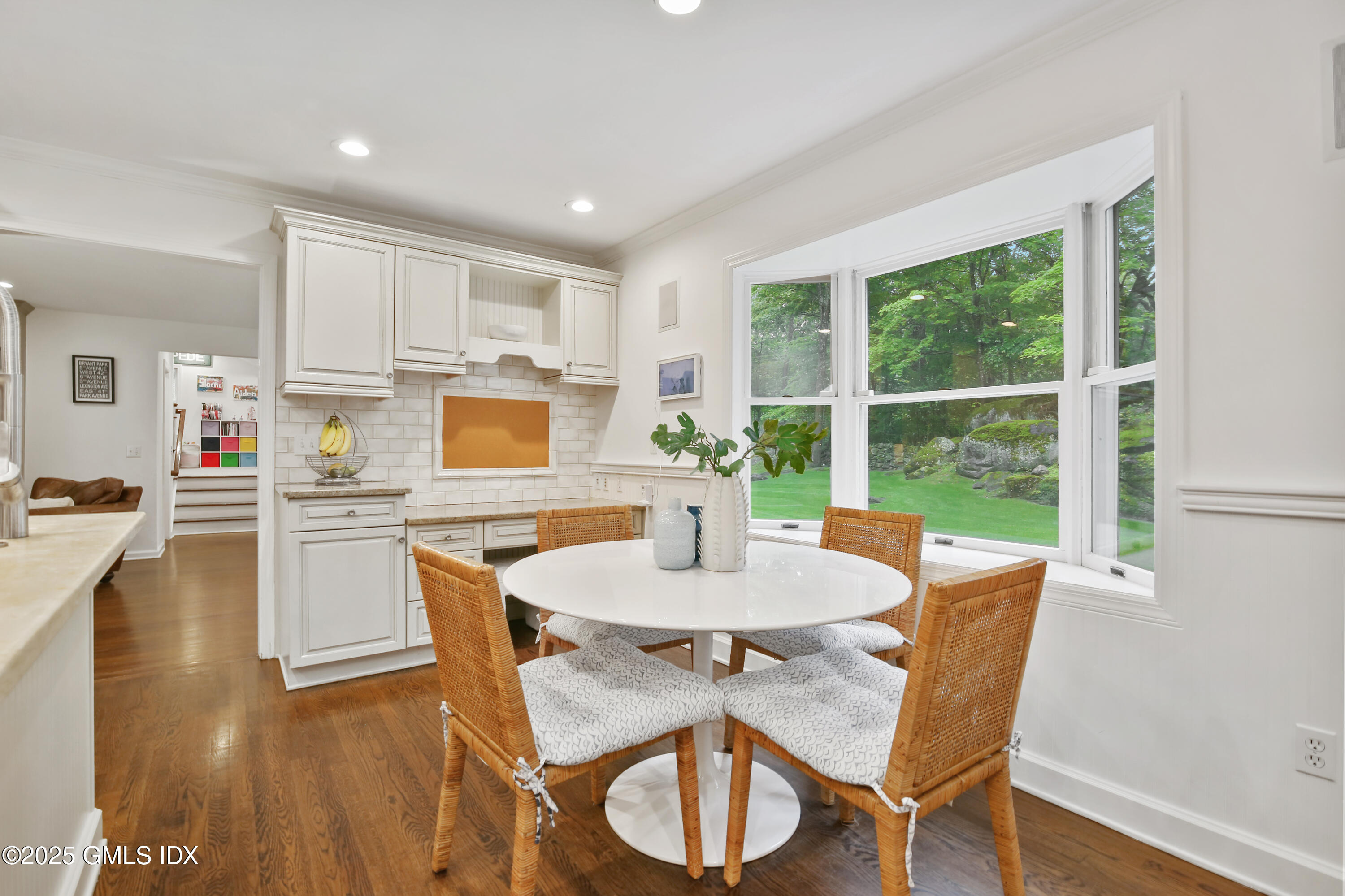 39 Indian Mill Road Cos Cob, CT 06807 - Photo 6 of 14 Breakfast Area overlooking rear yard
