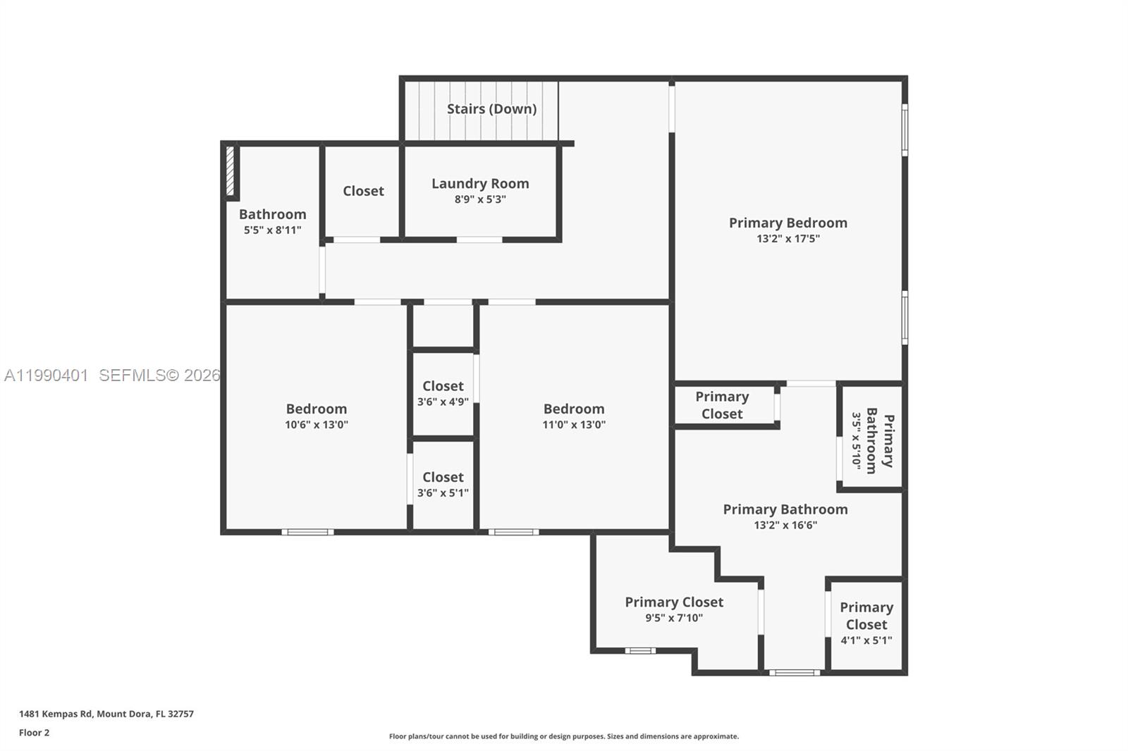 1481 Kempas Road Mount Dora, FL 32757 - Photo 31 of 32 Upstairs-second floor