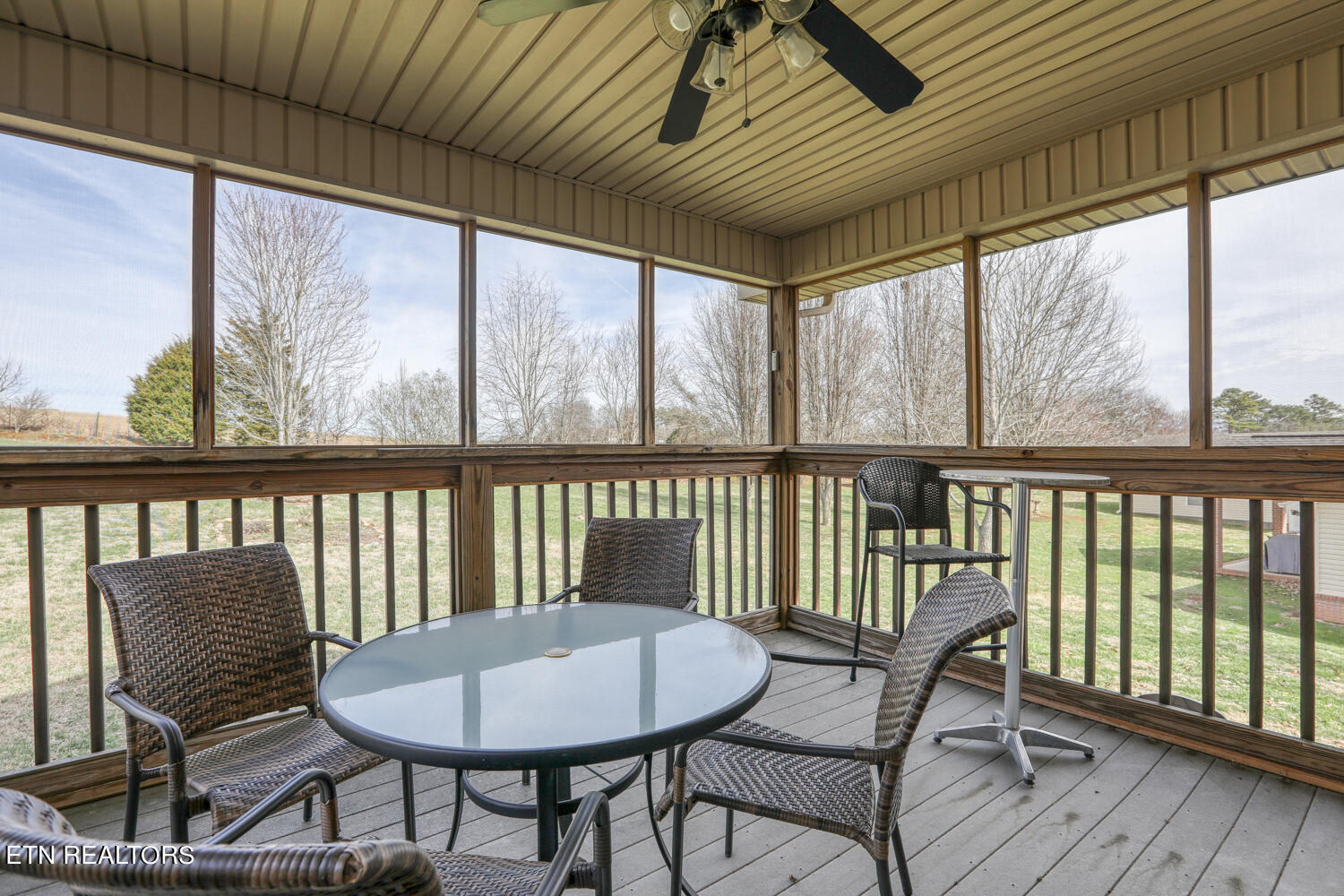 2449 Oakview Lane Sevierville, TN 37876 - Photo 35 of 41 Screened, Covered Backporch