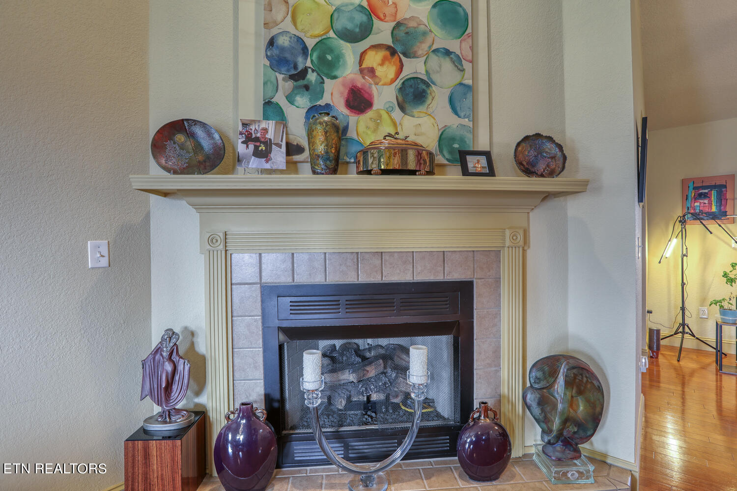 2449 Oakview Lane Sevierville, TN 37876 - Photo 8 of 41 Living Room Fireplace