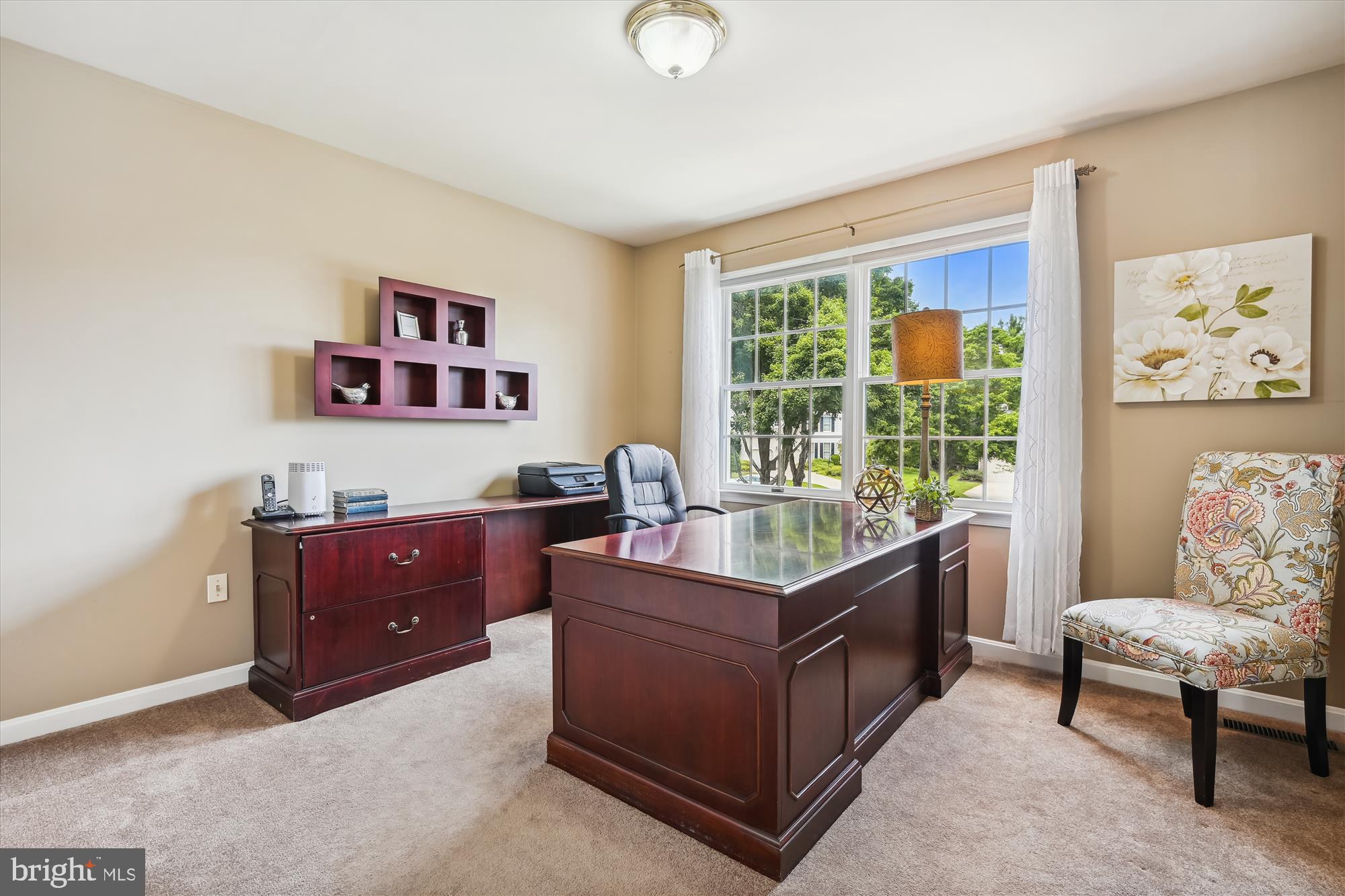 6509 Apple Blossom Ride Columbia, MD 21044 - Photo 42 of 78 4TH BEDROOM / OFFICE - DESK & CREDENZA CONVEY