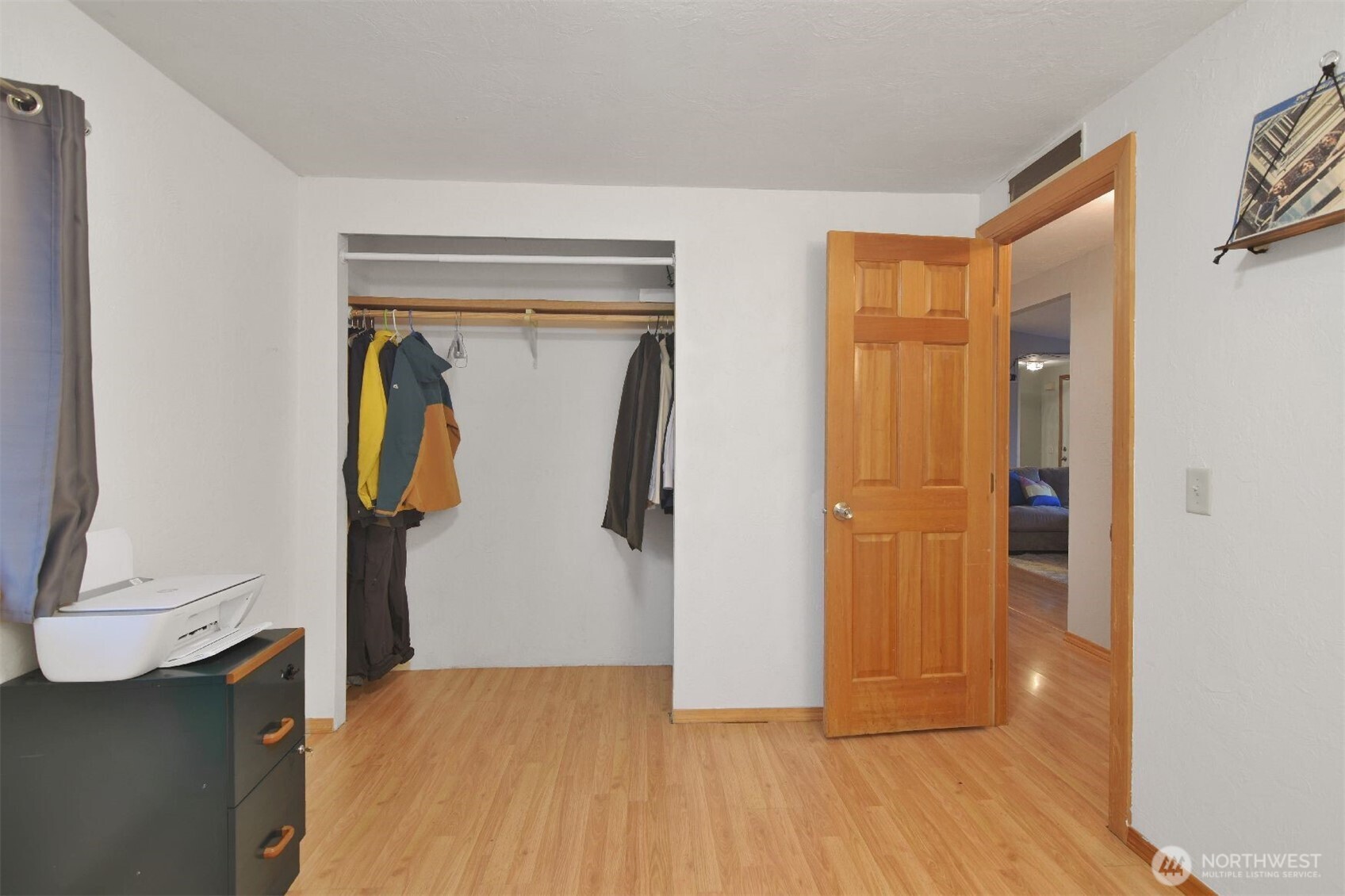 12611 Northeast 197th Street Bothell, WA 98011 - Photo 26 of 30 wooden floor and utility room in closet