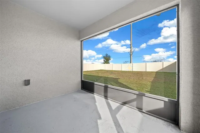 a view of an outdoor and dining room