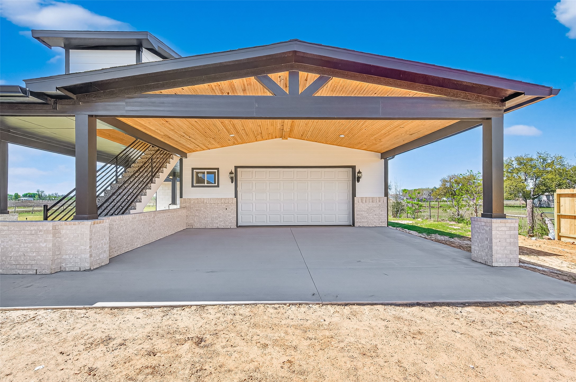12212 Padon Road Needville, TX 77461 - Photo 19 of 37 Detached garage and upstairs living
