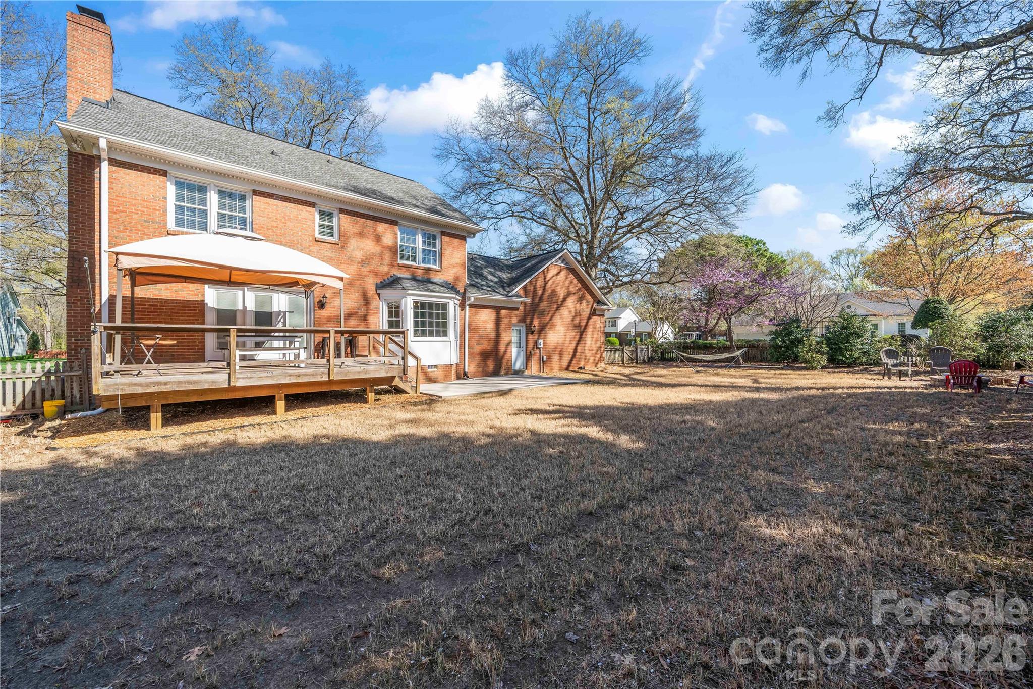 6101 Boykin Spaniel Road Charlotte, NC 28277 - Photo 35 of 40 a view of road with large trees