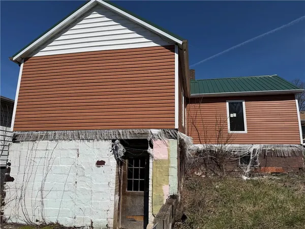 a view of a house with a door