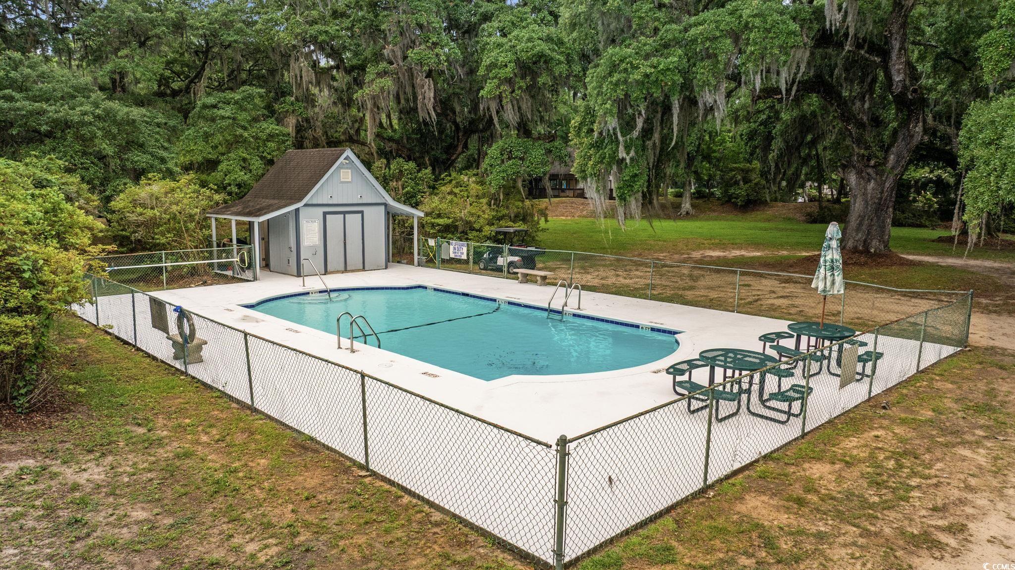 64 Bamboo Loop, Unit 161 Georgetown, SC 29440 - Photo 30 of 31 Community pool featuring view of wooded area