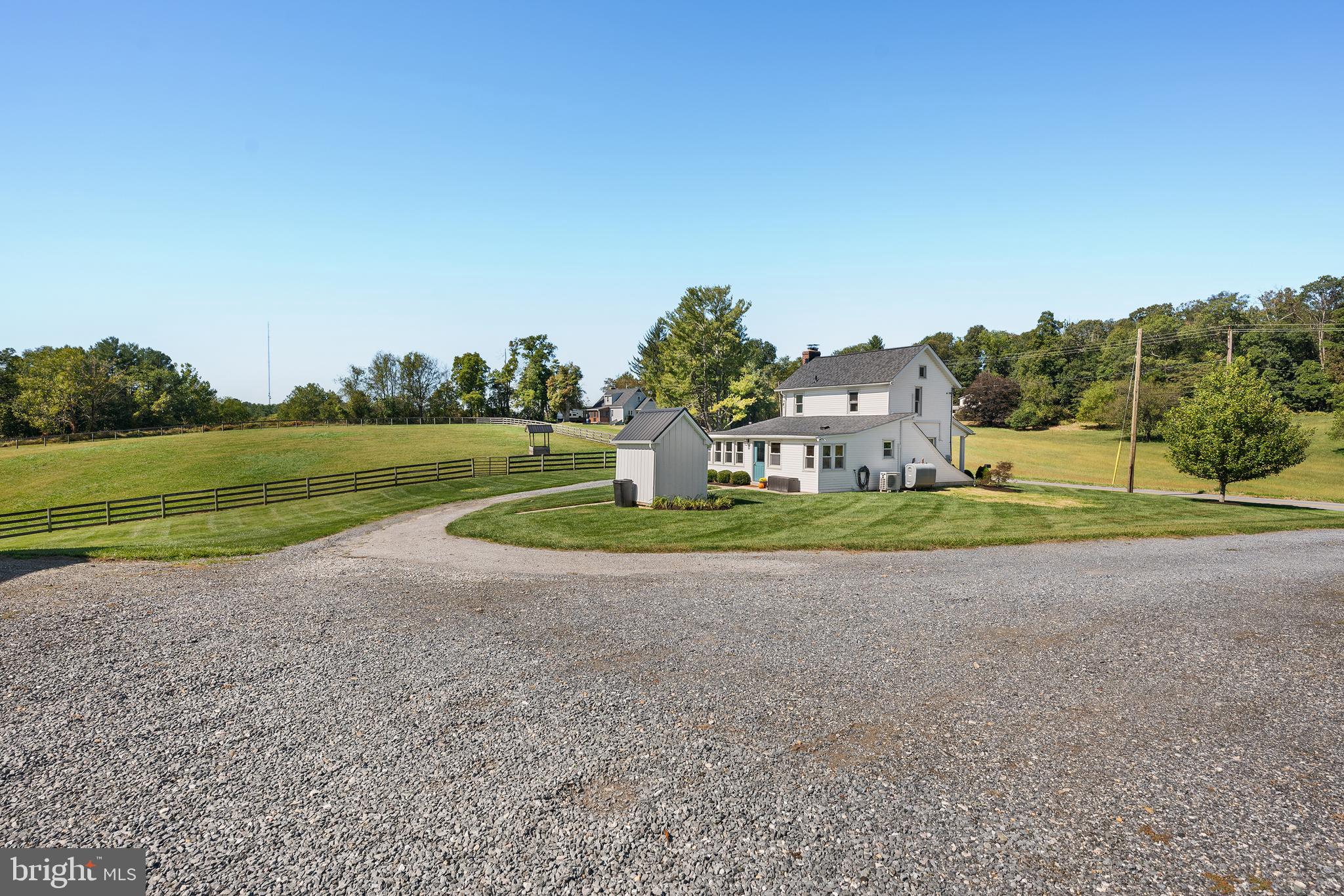 16357 Trenton Road Upperco, MD 21155 - Photo 43 of 68 a view of a house with a big yard