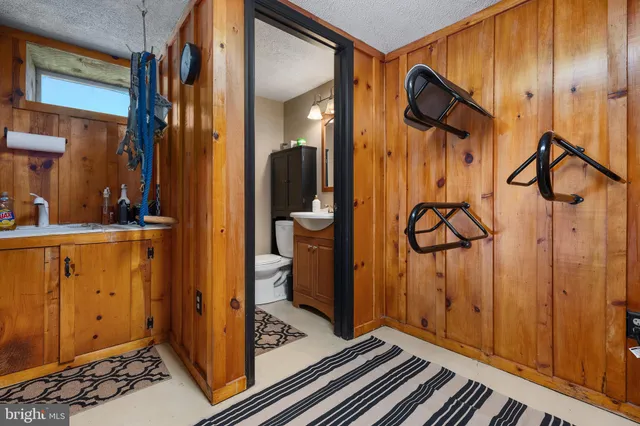 a view of an outdoor swimming pool and lake view