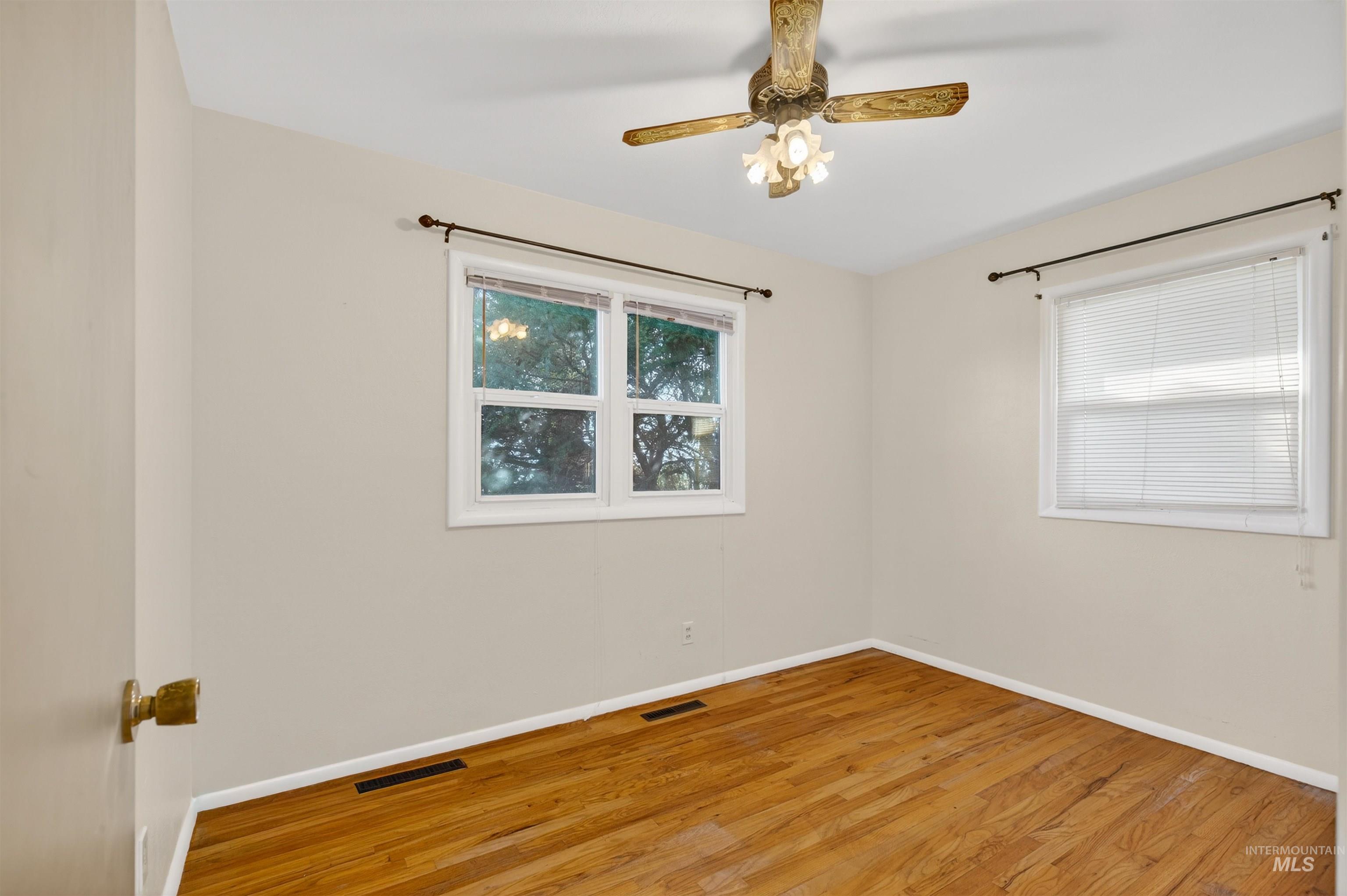 609 Grelle Avenue Lewiston, ID 83501 - Photo 22 of 48 Spare room featuring light wood-style flooring and ceiling fan