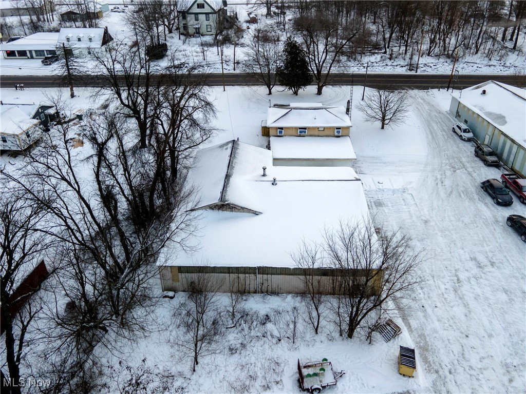 794 Benton Road Salem, OH 44460 - Photo 39 of 44 View of snowy aerial view