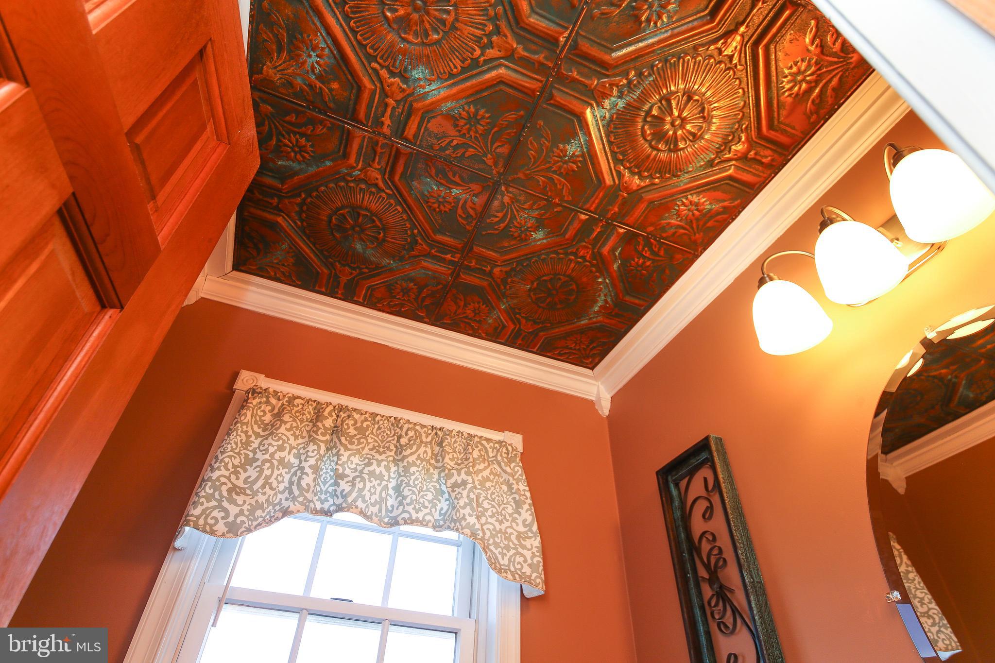 311 Park Road Ambler, PA 19002 - Photo 18 of 49 Decorative ceiling in powder room