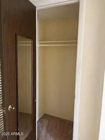 a view of front door of house