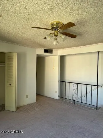 a close view of closet