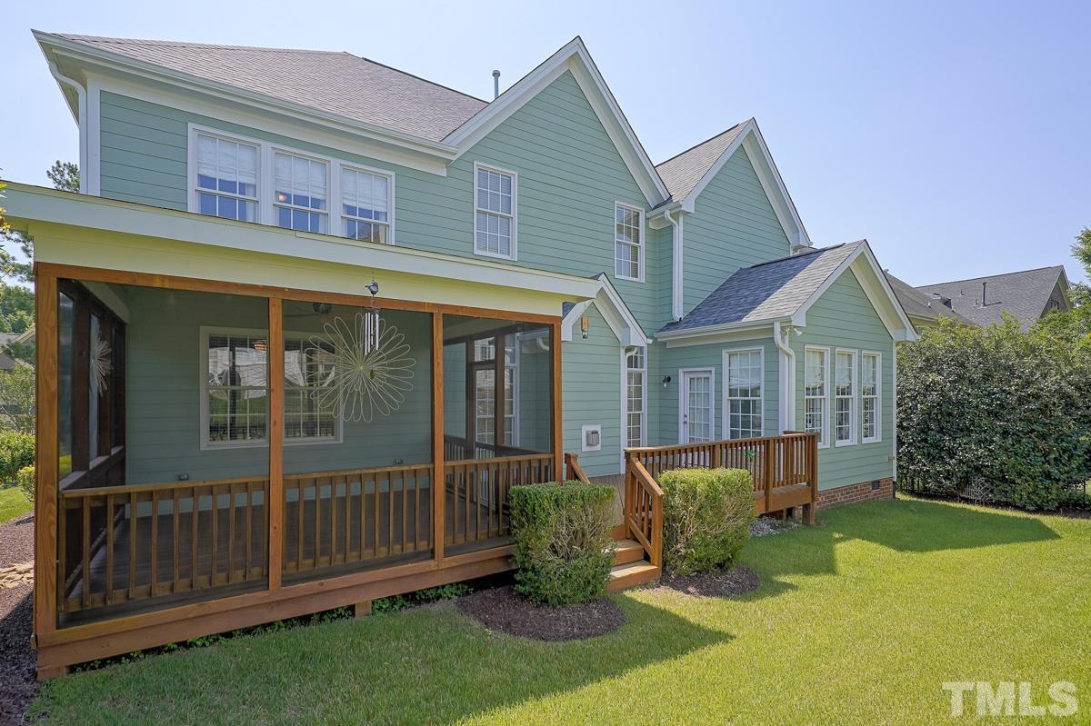 2724 Peachleaf Street Raleigh, NC 27614 - Photo 43 of 45 a view of a house with a yard and sitting area